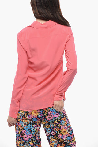 Camicia in Seta con Collo Classico
