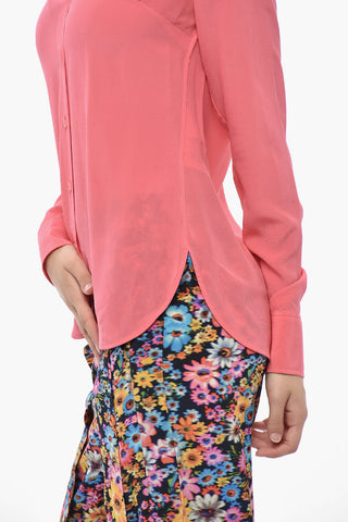 Camicia in Seta con Collo Classico