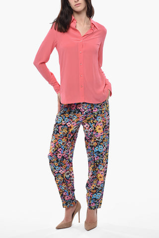 Camicia in Seta con Collo Classico