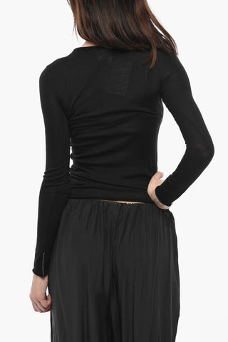 Maglia Girocollo in Lana Vergine