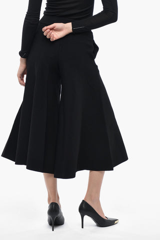 Pantaloni Palazzo A Vita Alta