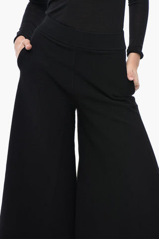 Pantaloni Palazzo A Vita Alta