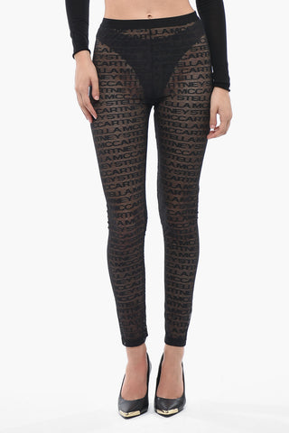Leggings In Pizzo Logato