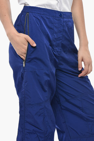Pantaloni in Nylon NIKI con Coulisse alla Caviglia