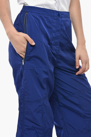 Pantaloni in Nylon NIKI con Coulisse alla Caviglia