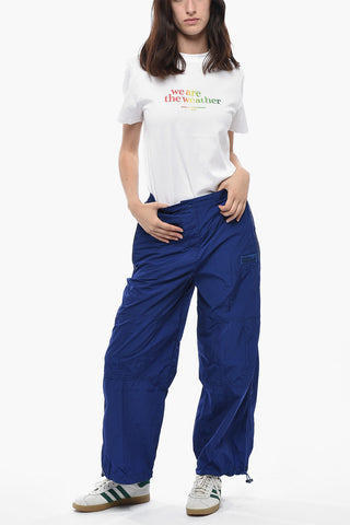 Pantaloni in Nylon NIKI con Coulisse alla Caviglia