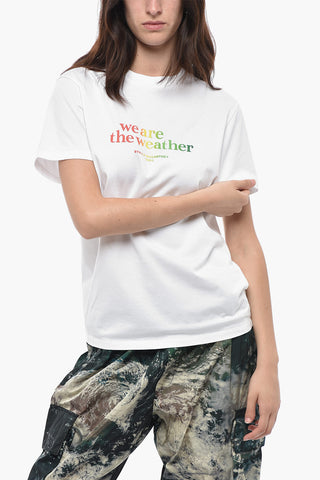 T-shirt WEATHER Con Stampa Arcobaleno