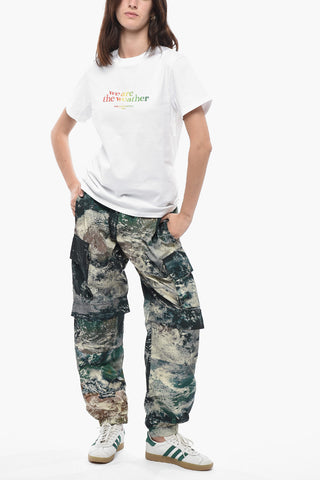 T-shirt WEATHER Con Stampa Arcobaleno