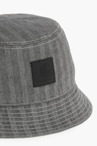 Cappello Bucket MENARD in Cotone Motivo Herringbone