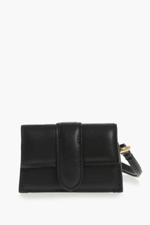 Handbag-Style Leather Coin Purse