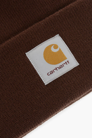 Einfarbige Beanie SHORT WATCH Mit Logopatch