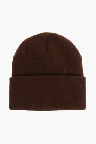 Einfarbige Beanie SHORT WATCH Mit Logopatch