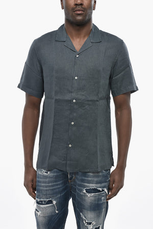 Camicia BAKER In Lino a Maniche Corte
