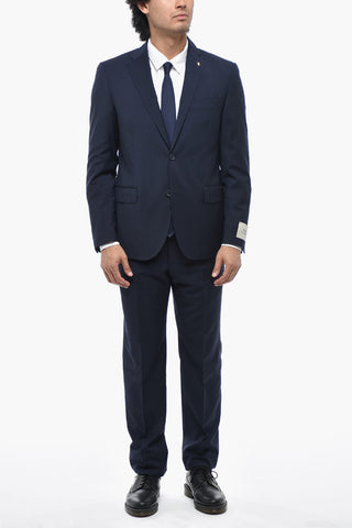 CC COLLECTION Blazer in Lana Vergine con Rever Classico