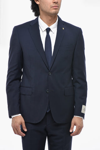 CC COLLECTION Blazer in Lana Vergine con Rever Classico