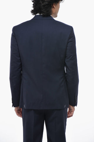 CC COLLECTION Blazer in Lana Vergine con Rever Classico