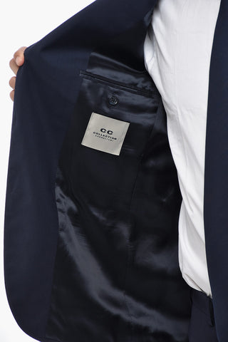 CC COLLECTION Blazer in Lana Vergine con Rever Classico