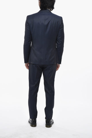 CC COLLECTION 3-Teiliger Anzug Aus Schurwolle Mit Spitzrevers
