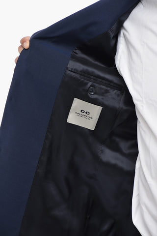 CC COLLECTION 모헤어 혼방 정장 피크 라펠