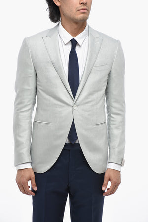Wool-Blend Jacquard Blazer CERIMONIA ACADEMY
