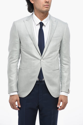 Blazer CERIMONIA ACADEMY in Misto Lana Jacquard