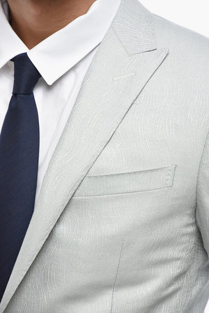 Wool-Blend Jacquard Blazer CERIMONIA ACADEMY