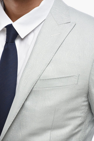 Blazer CERIMONIA ACADEMY in Misto Lana Jacquard