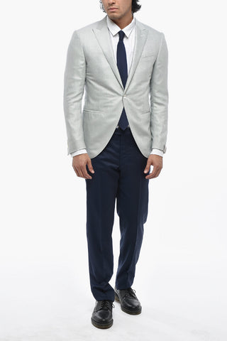 Blazer CERIMONIA ACADEMY in Misto Lana Jacquard