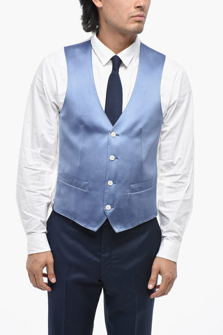 Gilet CERIMONIA ACADEMY in Satin di Seta