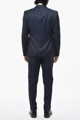CC COLLECTION 버진 울 정장 피크 라펠