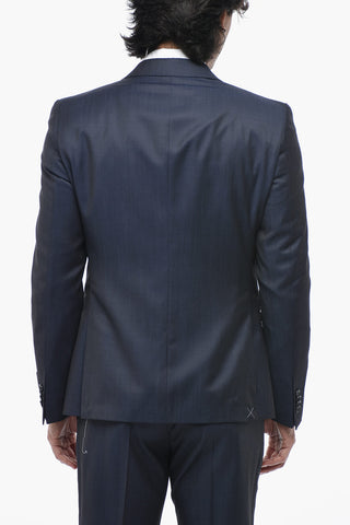 CC COLLECTION 버진 울 정장 피크 라펠