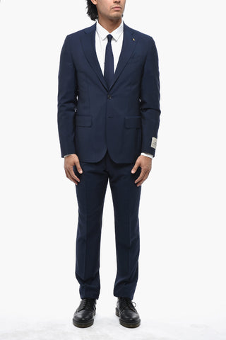 CC COLLECTION Mohair-Blend Slim-Fit Suit