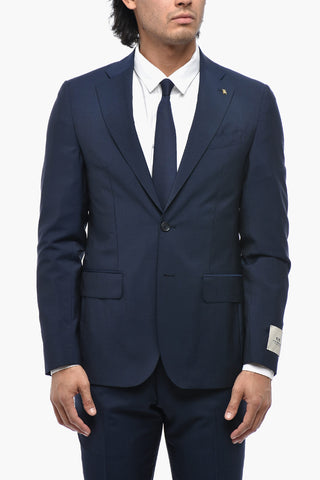 CC COLLECTION Mohair-Blend Slim-Fit Suit
