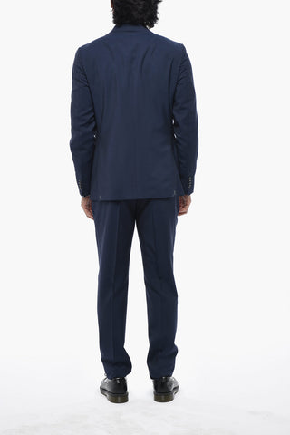 CC COLLECTION Mohair-Blend Slim-Fit Suit