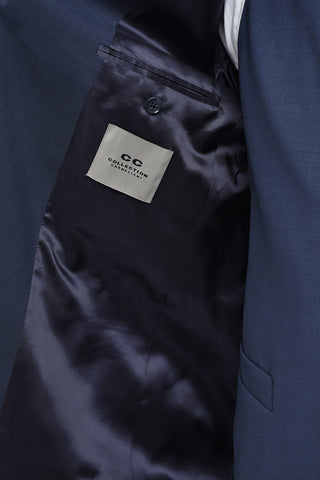 CC COLLECTION 3피스 버진 울 수트 플랩 포켓