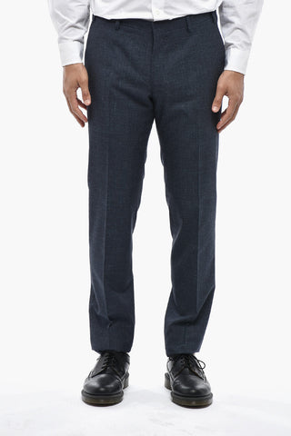 CC COLLECTION 3-Piece Virgin Wool-Blend Suit With Flap Pockets