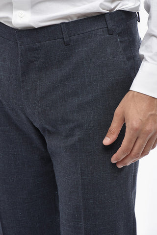 CC COLLECTION 3-Piece Virgin Wool-Blend Suit With Flap Pockets