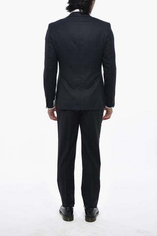 CC COLLECTION Abito 3 Pezzi in Misto Seta Jacquard con Rever a Lancia