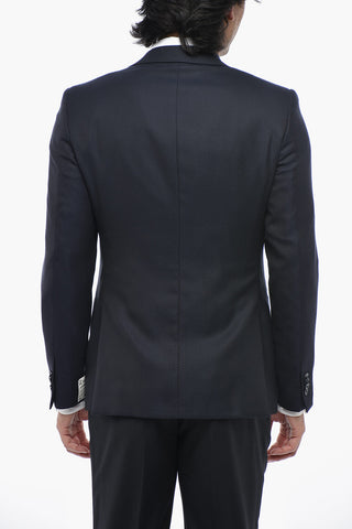 CC COLLECTION Abito 3 Pezzi in Misto Seta Jacquard con Rever a Lancia