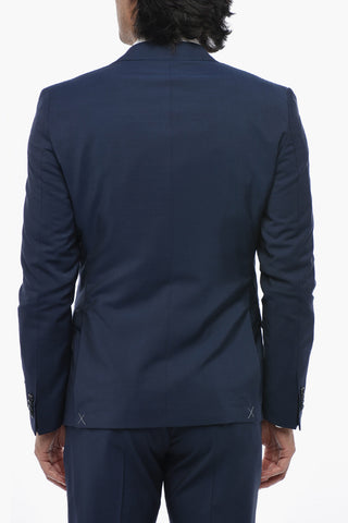 CC COLLECTION Dreiteiliger Anzug aus Mohair-Mix