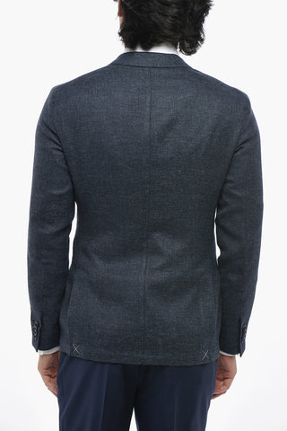 CC COLLECTION Blazer aus Wollmischung mit aufgesetzten Taschen