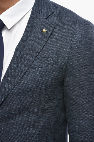 CC COLLECTION Blazer aus Wollmischung mit aufgesetzten Taschen