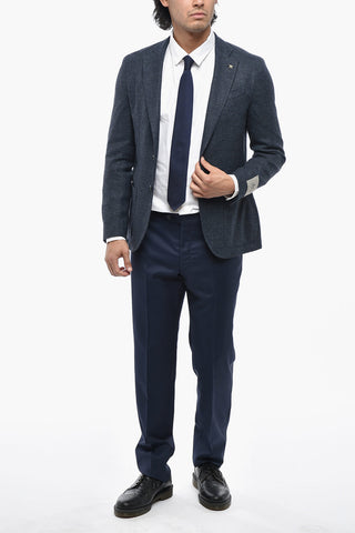 CC COLLECTION Blazer aus Wollmischung mit aufgesetzten Taschen