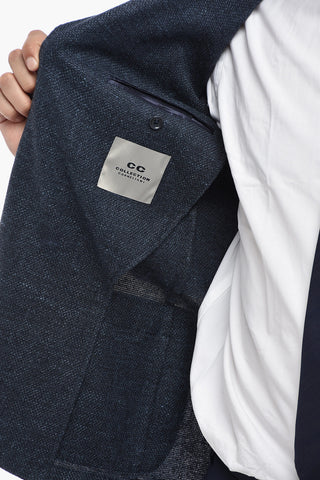 CC COLLECTION Blazer aus Wollmischung mit aufgesetzten Taschen