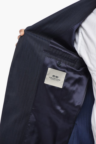 CC COLLECTION 버진 울 수트 패치 포켓