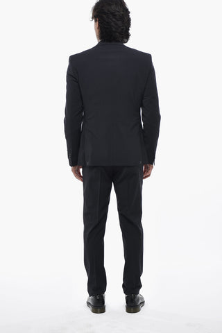 CC COLLECTION Anzug aus Stretch-Schurwolle mit Pattentaschen
