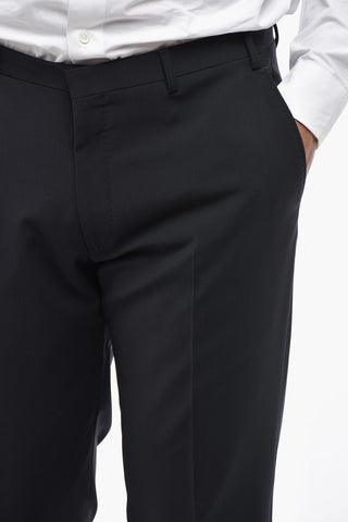 CC COLLECTION Abito 3 Pezzi in Lana Stretch con Tasche ad Aletta