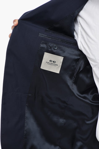 CC COLLECTION 2피스 순모 정장 클래식 라펠