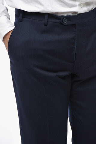 CC COLLECTION 3피스 버진 울 수트 피크 라펠