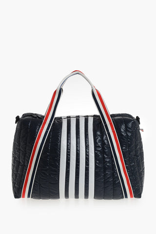 Borsa Tote in Nylon Con Stemma Iconico